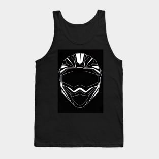 Motorcycle Helmet Tank Top